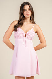 BABYDOLL SWING MINI CAMI DRESS