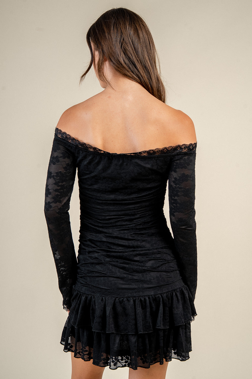 absolutely unforgettable black lace off the shoulder dress Lulus black Absolutely Unforgettable lace off the shoulder XL dress